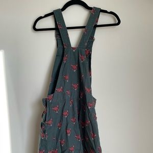 UK fox pinafore